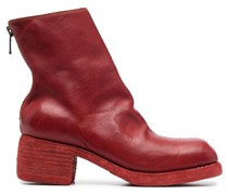 Stiefeletten mit eckiger Kappe