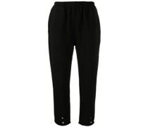 Gerade Cropped-Jogginghose
