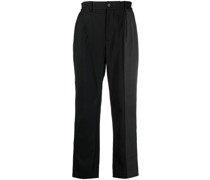 Gestreifte Straight-Leg-Hose