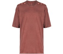 contrast-trim cotton T-shirt