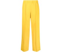 High-Waist-Hose mit weitem Bein