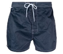 Badeshorts mit Streifendetail