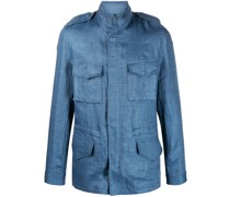 Hemdjacke aus Leinen