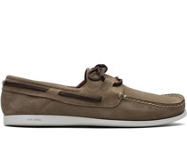 Segelschuhe aus Wildleder