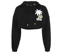 Under The Palms Cropped-Hoodie