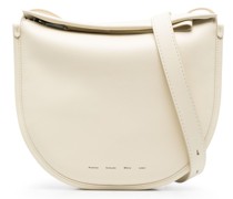 Schultertasche mit Logo-Print