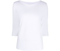 T-Shirt mit Cropped-Ärmeln