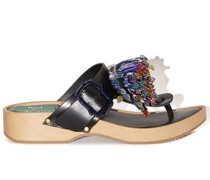Birgitt Pom Pom Sandalen 40mm