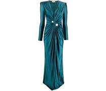 Midikleid mit Perlen