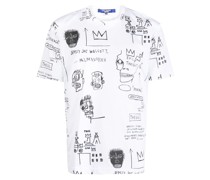 x Basquiat T-Shirt mit Print