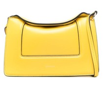 Schultertasche mit Logo-Print