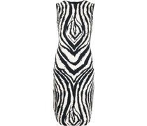 Minikleid mit Zebra-Print