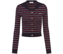 Gestreifter Cardigan