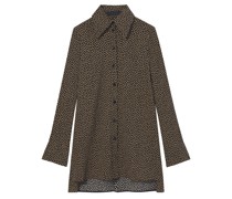 dot print shirt