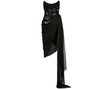 Minikleid mit Perlen