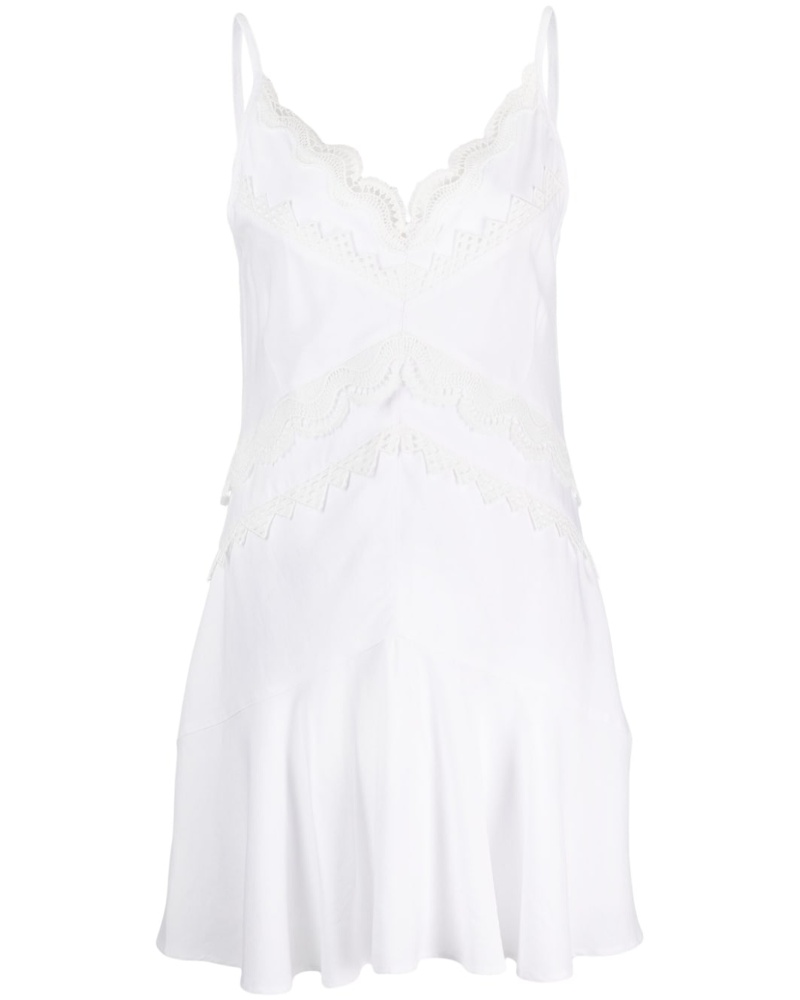 IRO Damen Kleid mit kurzen Ärmeln