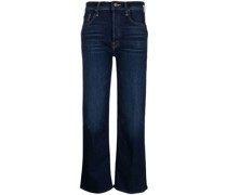 Bootcut-Jeans mit hohem Bund