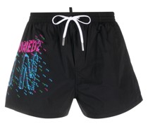 Badeshorts mit Kordelzug