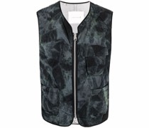 General Weste mit Batikmuster