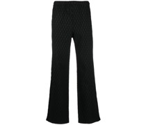 Hose mit Jacquardmuster
