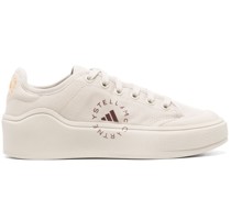 Canvas-Sneakers mit Logo