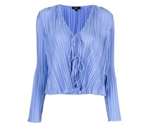 Bluse mit Falten