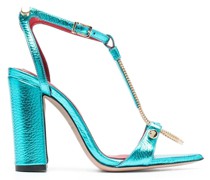 Sandalen mit Kettendetail