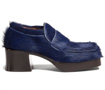 Loafer mit eckiger Kappe