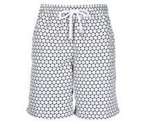 Badeshorts mit Futevolei-Print