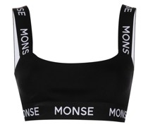 Sport-BH mit Logo-Print