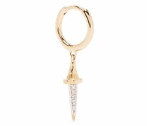 14kt Dagger Gelbgoldcreole