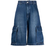 Cargo-Shorts im Jeans-Look