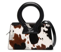 Handtasche mit Haare-Print