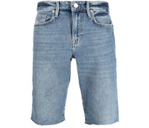 Jeans-Shorts im Distressed-Look