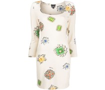Kleid mit grafischem Print