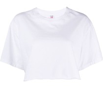 cropped cotton T-shirt