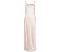 Langes Seidenkleid