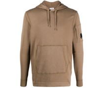 Hoodie mit Logo-Schild