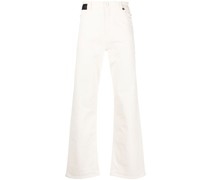 Weite Hose mit Logo-Patch