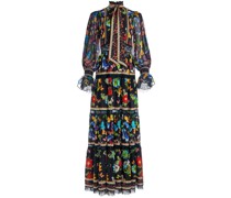 Camreigh Maxikleid mit Print