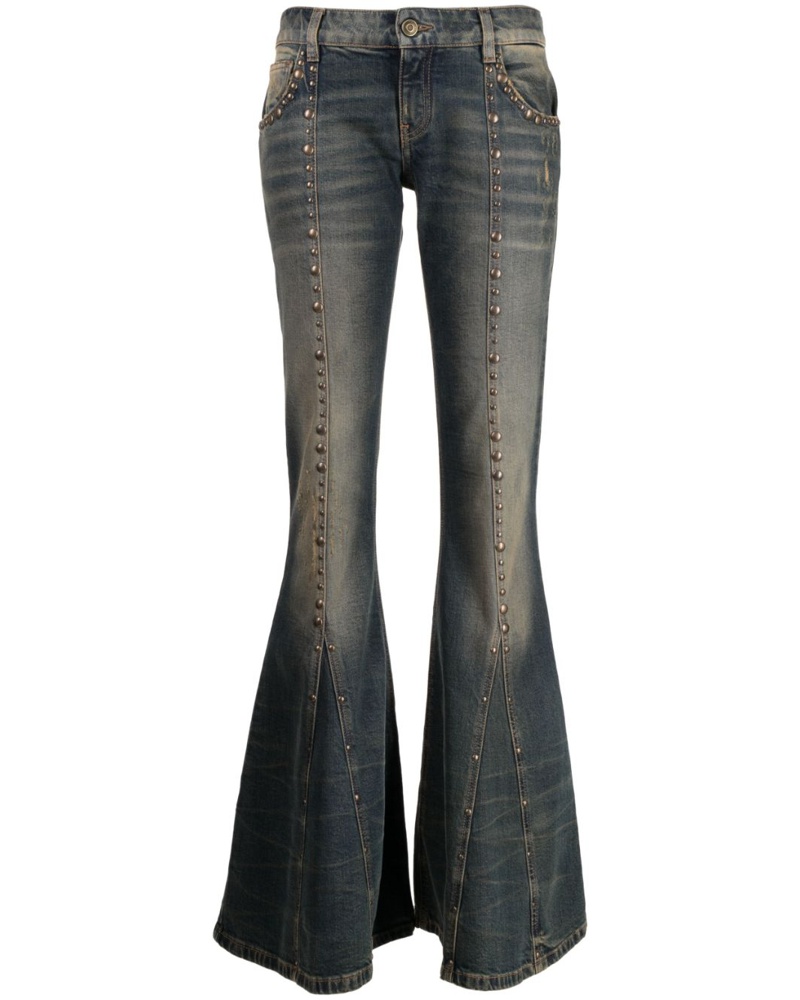Blumarine Damen Jeans mit Nieten