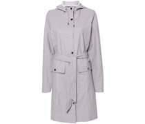 Curve W belted trench coat