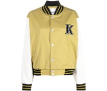 Bomberjacke mit Logo-Patch