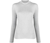 Fein geripptes Jersey-Oberteil