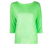 T-Shirt mit Dreiviertelärmeln