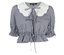 Bluse mit Check