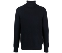 Gerippter Rollkragenpullover