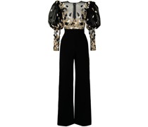 Jumpsuit mit verzierten Ärmeln