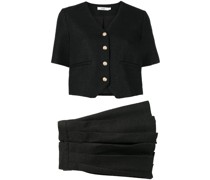 Kurzer Tweed-Rock