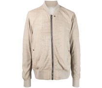 Bomberjacke aus Leder
